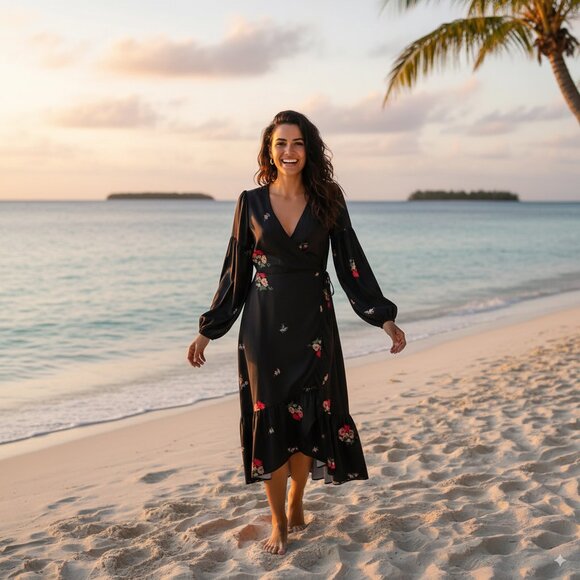 Capulet Chantal Midi Dress Night Bloom Size Small NWT - Picture 1 of 5